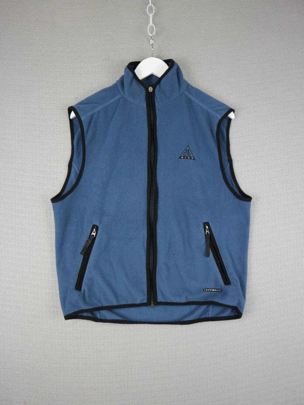 Vintage 1990s Nike ACG Full Zip Fleece Vest Kids Large